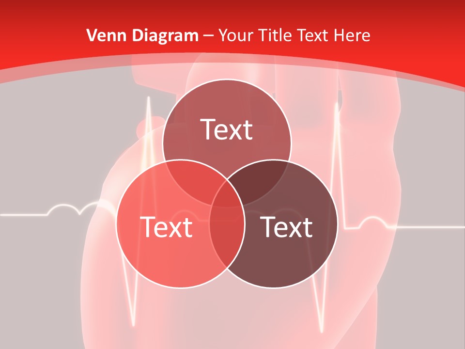 Graph Healthcare Frequency PowerPoint Template