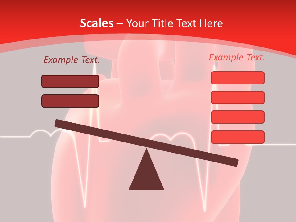 Graph Healthcare Frequency PowerPoint Template