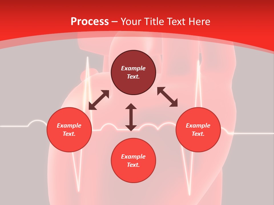 Graph Healthcare Frequency PowerPoint Template