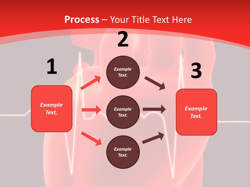 Graph Healthcare Frequency PowerPoint Template
