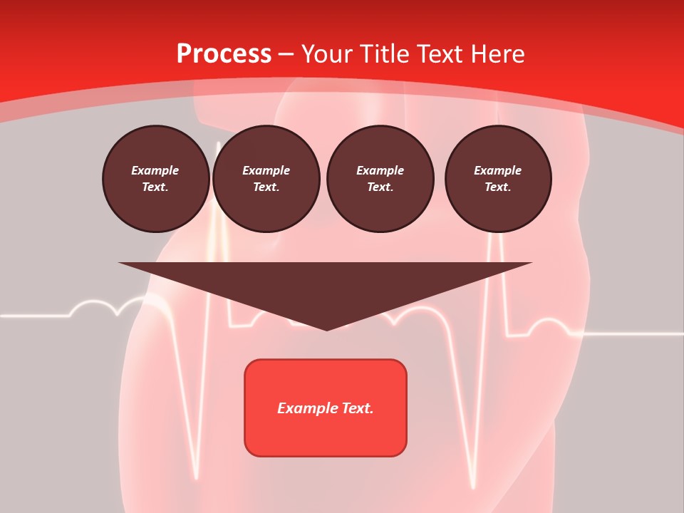 Graph Healthcare Frequency PowerPoint Template