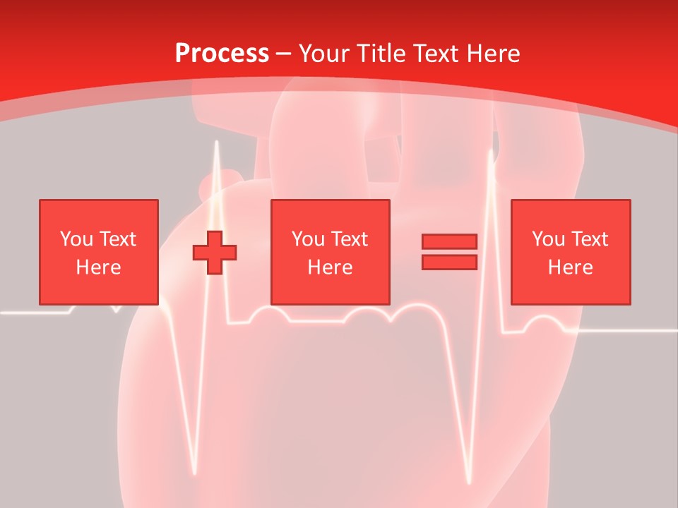 Graph Healthcare Frequency PowerPoint Template