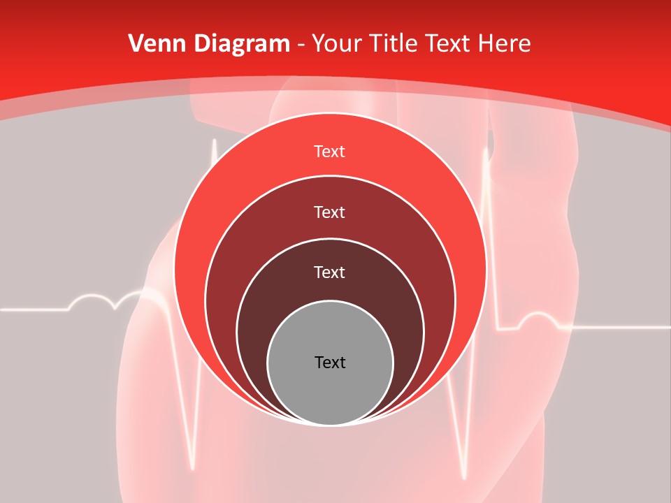 Graph Healthcare Frequency PowerPoint Template