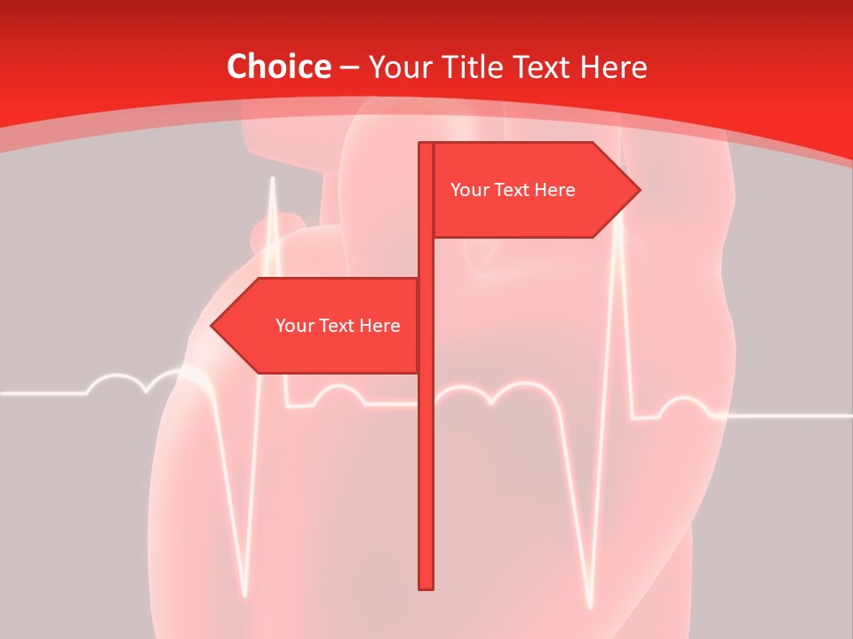 Graph Healthcare Frequency PowerPoint Template