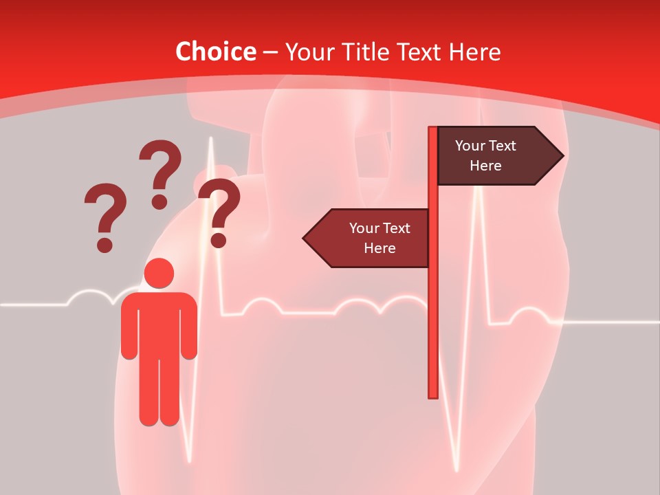 Graph Healthcare Frequency PowerPoint Template