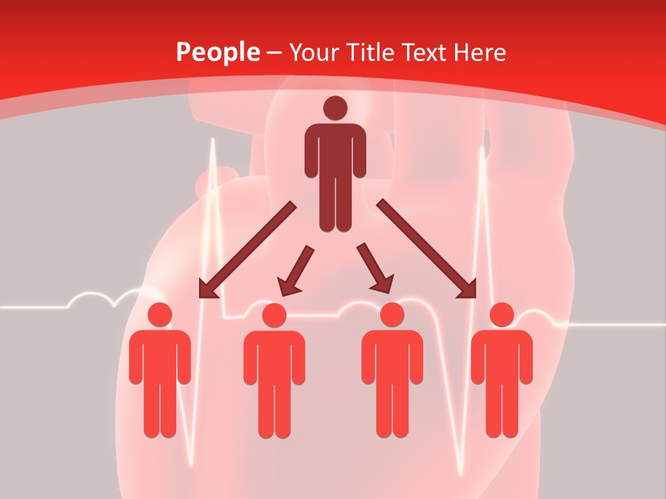 Graph Healthcare Frequency PowerPoint Template