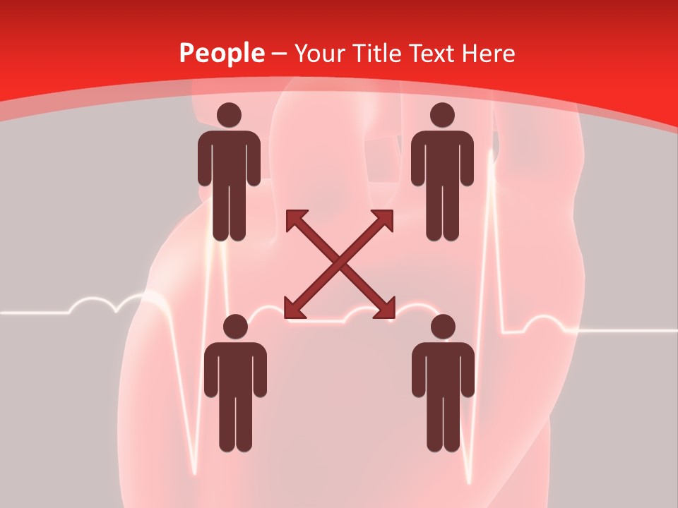 Graph Healthcare Frequency PowerPoint Template