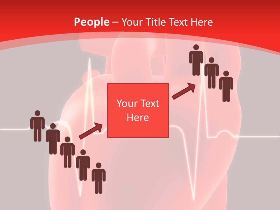 Graph Healthcare Frequency PowerPoint Template