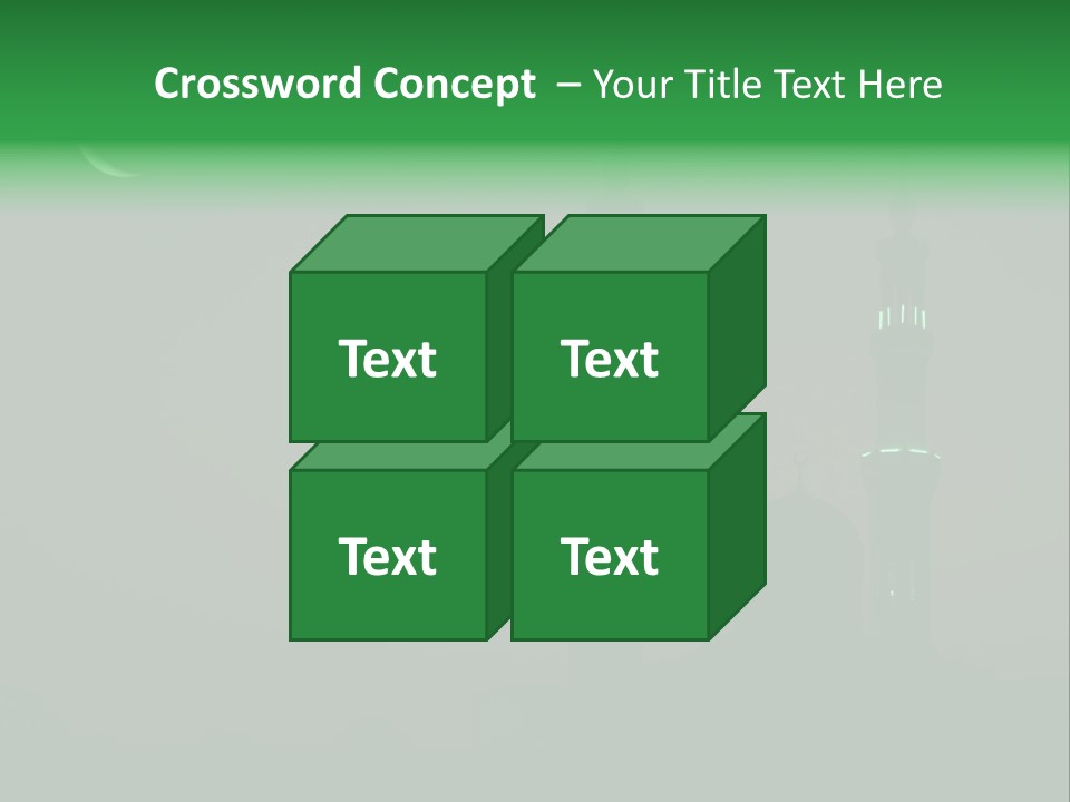 Violet Aladdin Magic PowerPoint Template