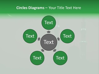 Violet Aladdin Magic PowerPoint Template
