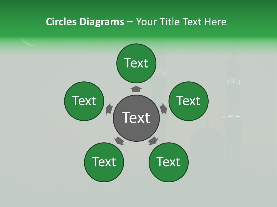 Violet Aladdin Magic PowerPoint Template