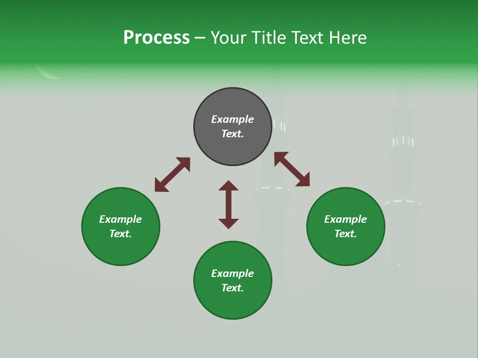 Violet Aladdin Magic PowerPoint Template