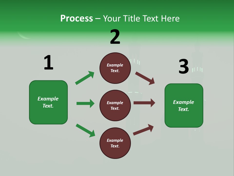Violet Aladdin Magic PowerPoint Template