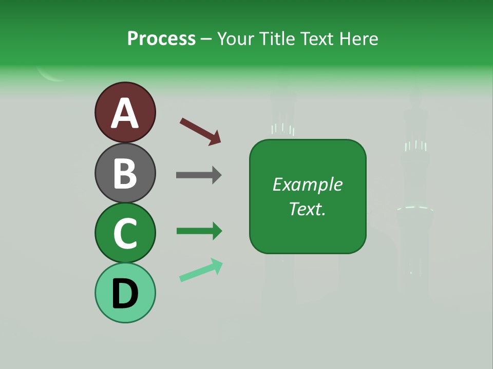 Violet Aladdin Magic PowerPoint Template