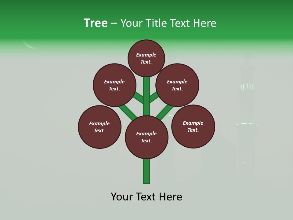 Violet Aladdin Magic PowerPoint Template