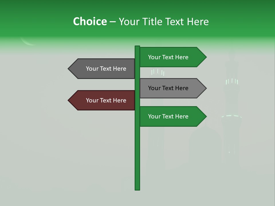 Violet Aladdin Magic PowerPoint Template