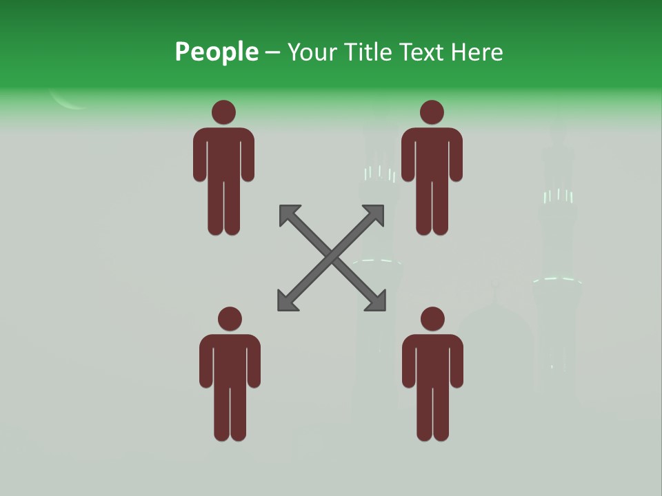 Violet Aladdin Magic PowerPoint Template