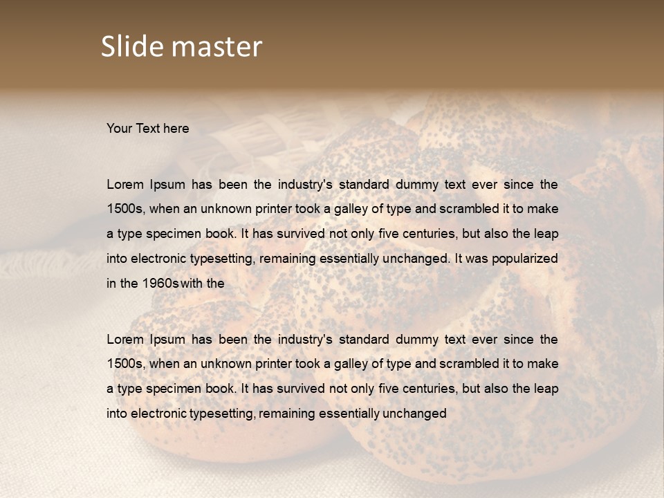 Wheat Nature Taste PowerPoint Template