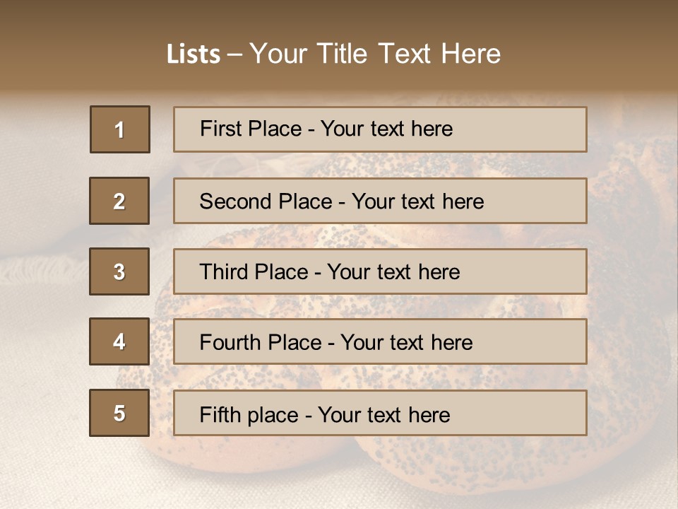 Wheat Nature Taste PowerPoint Template