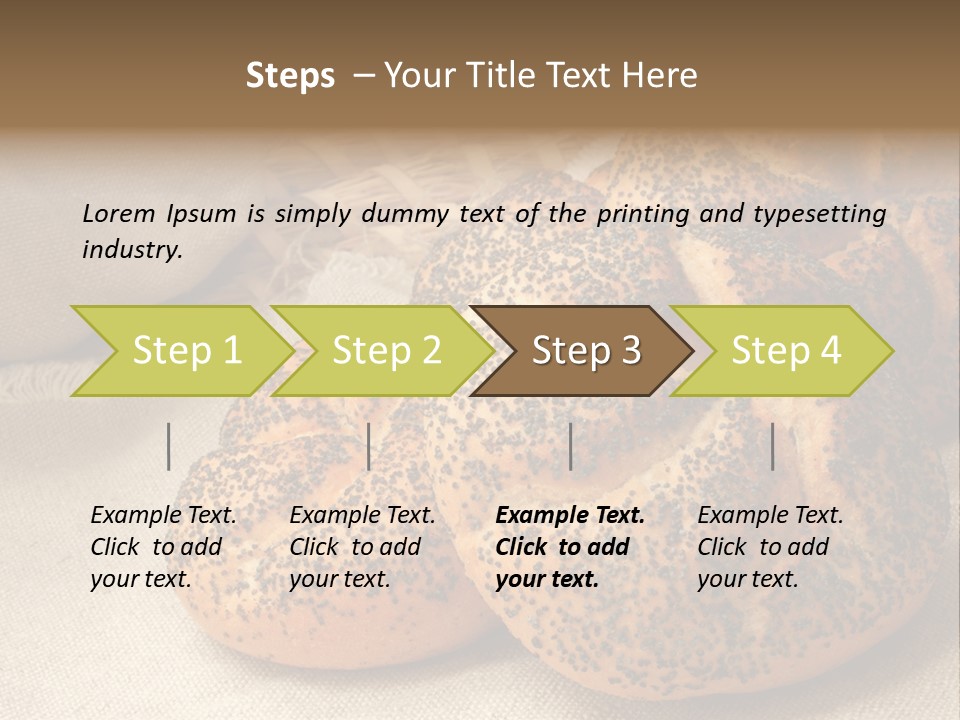 Wheat Nature Taste PowerPoint Template
