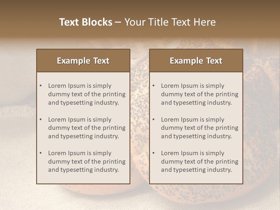 Wheat Nature Taste PowerPoint Template