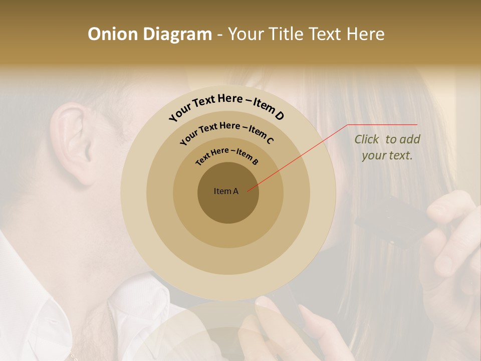 A Man And A Woman Eating A Chocolate Bar PowerPoint Template