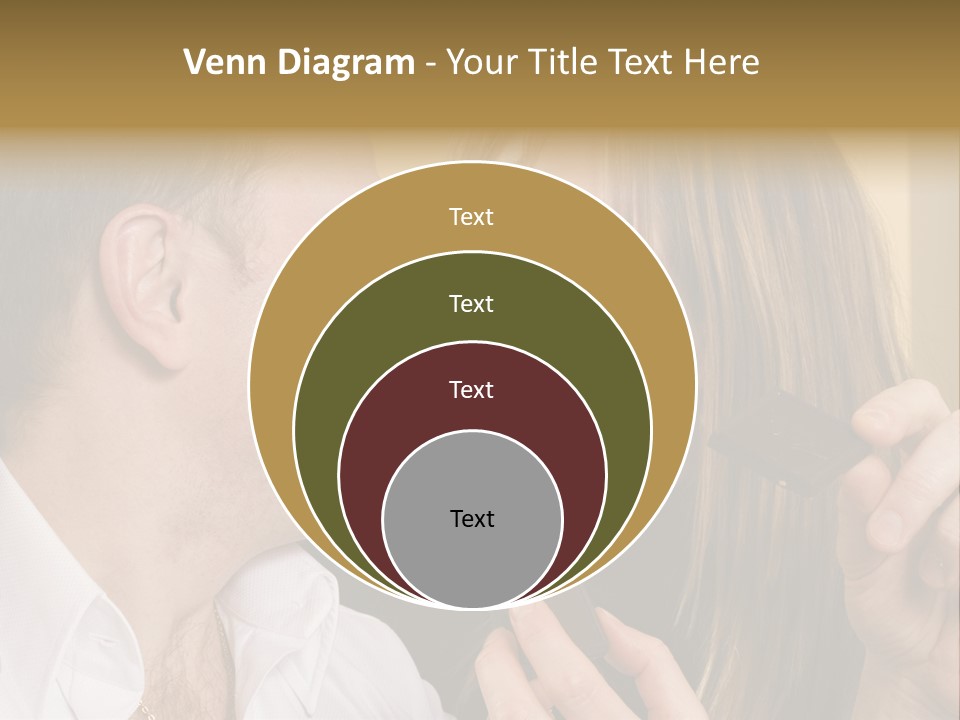 A Man And A Woman Eating A Chocolate Bar PowerPoint Template