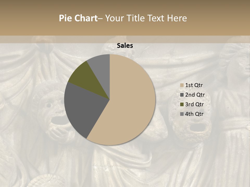 A Group Of People Standing Next To A Stone Wall PowerPoint Template