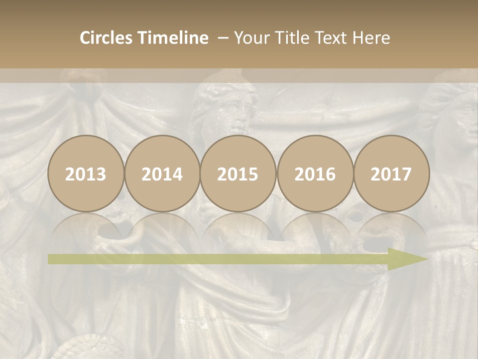 A Group Of People Standing Next To A Stone Wall PowerPoint Template