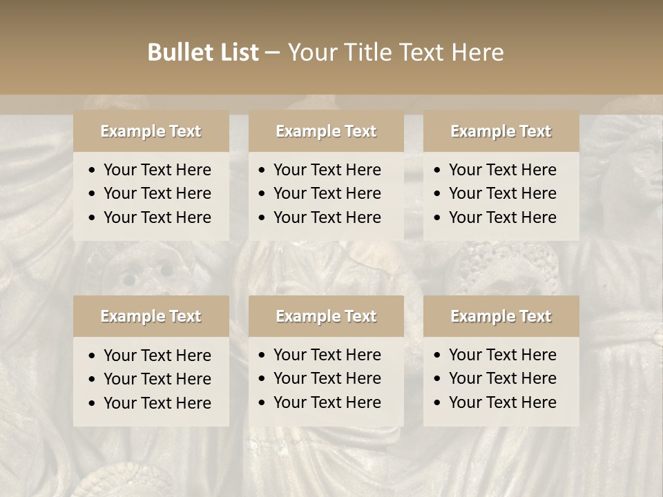 A Group Of People Standing Next To A Stone Wall PowerPoint Template