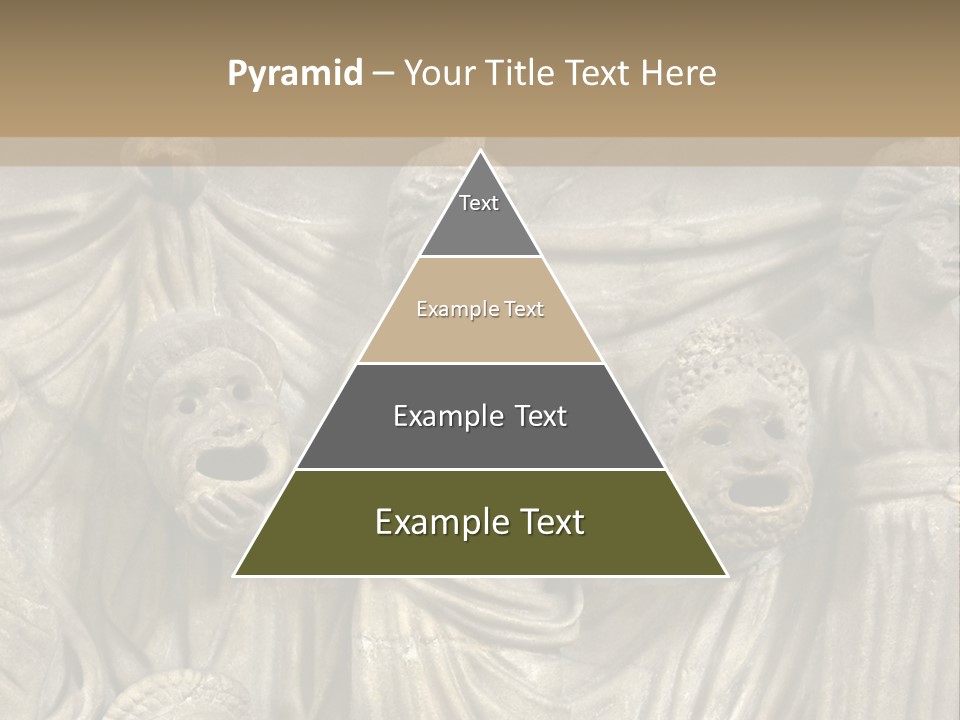 A Group Of People Standing Next To A Stone Wall PowerPoint Template