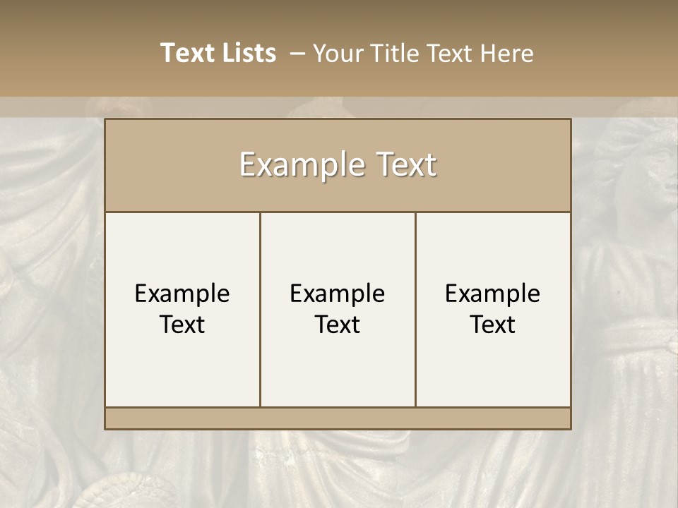 A Group Of People Standing Next To A Stone Wall PowerPoint Template