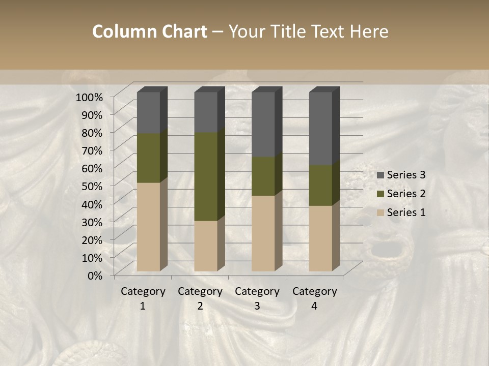 A Group Of People Standing Next To A Stone Wall PowerPoint Template