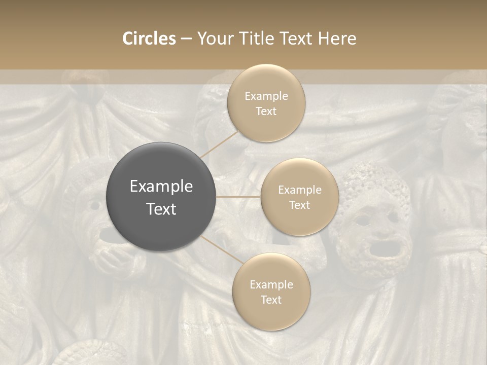 A Group Of People Standing Next To A Stone Wall PowerPoint Template