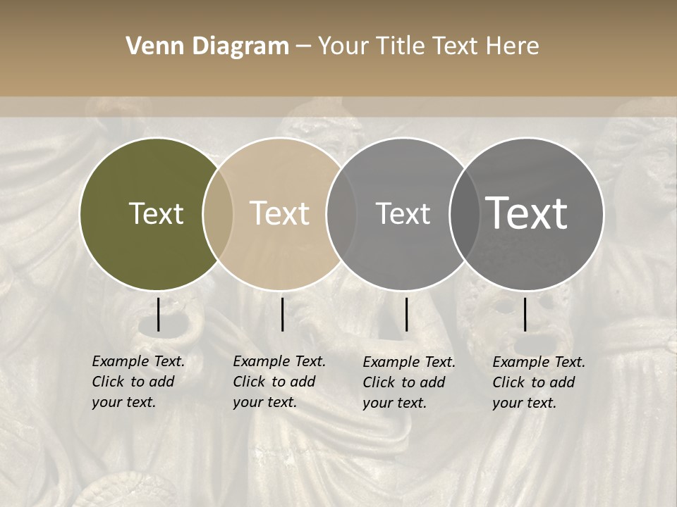 A Group Of People Standing Next To A Stone Wall PowerPoint Template