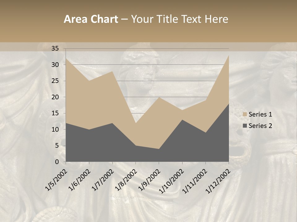A Group Of People Standing Next To A Stone Wall PowerPoint Template