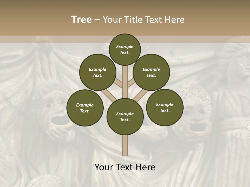 A Group Of People Standing Next To A Stone Wall PowerPoint Template