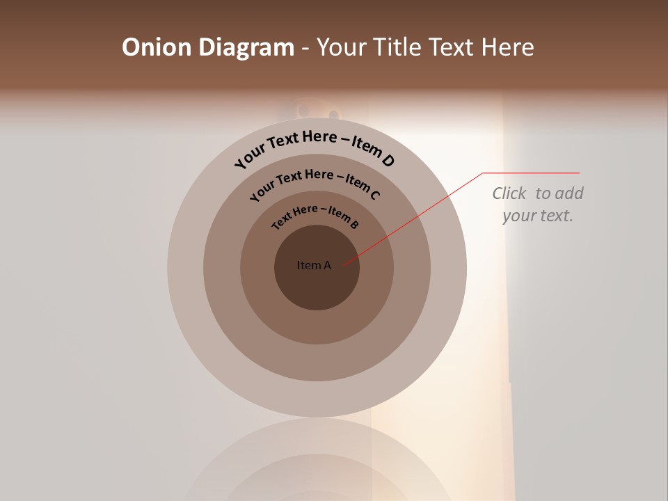 A Door Handle On A Door With A Light Coming Through It PowerPoint Template