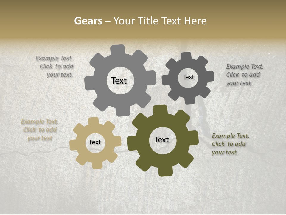 Stocky Canine Sponge PowerPoint Template