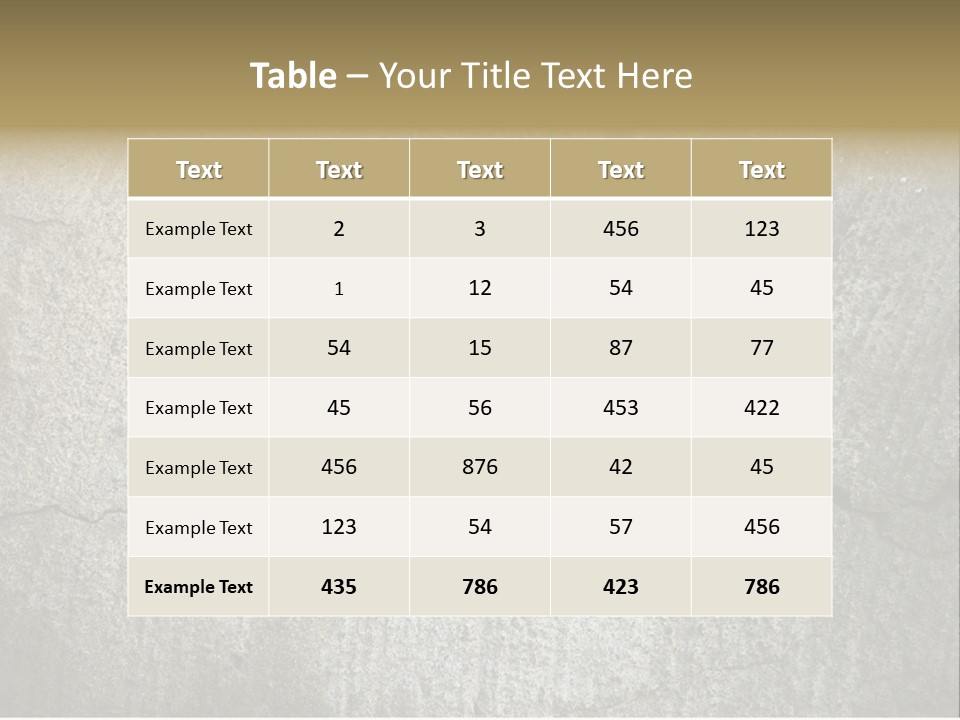 Stocky Canine Sponge PowerPoint Template