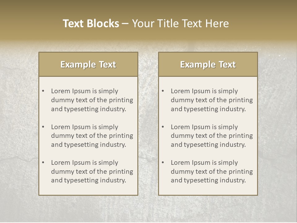Stocky Canine Sponge PowerPoint Template
