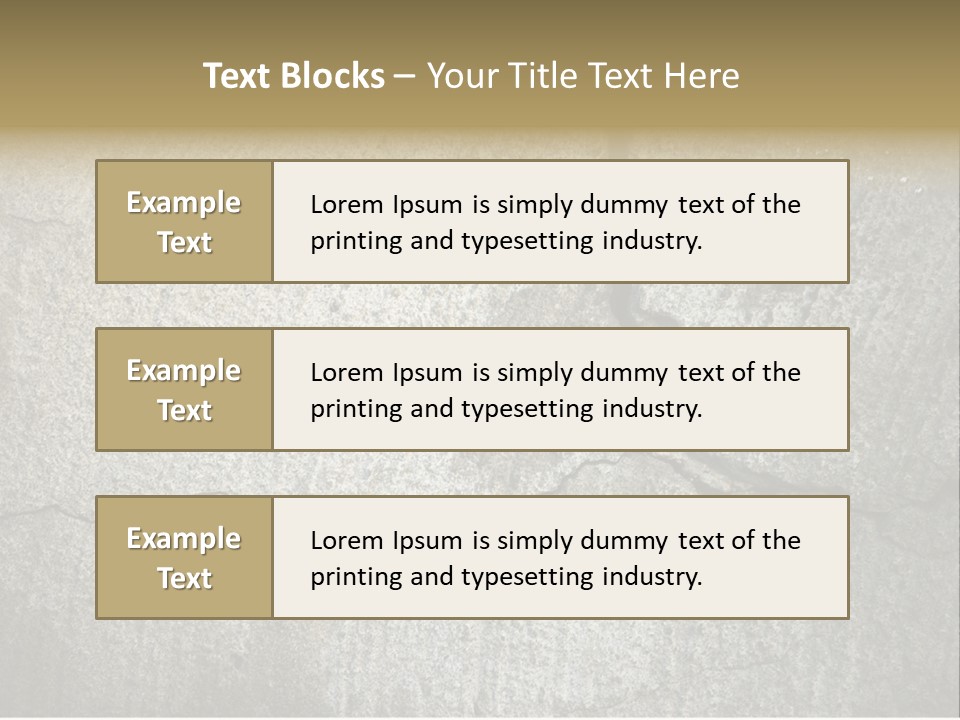 Stocky Canine Sponge PowerPoint Template