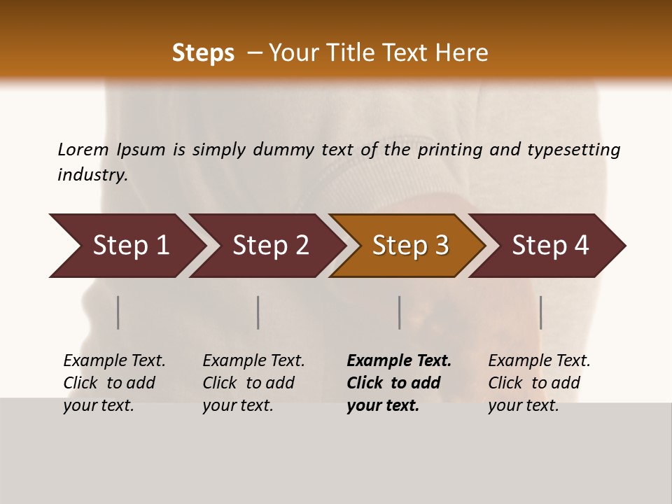 Stocky Canine Sponge PowerPoint Template