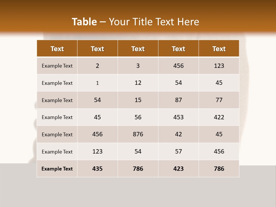 Stocky Canine Sponge PowerPoint Template