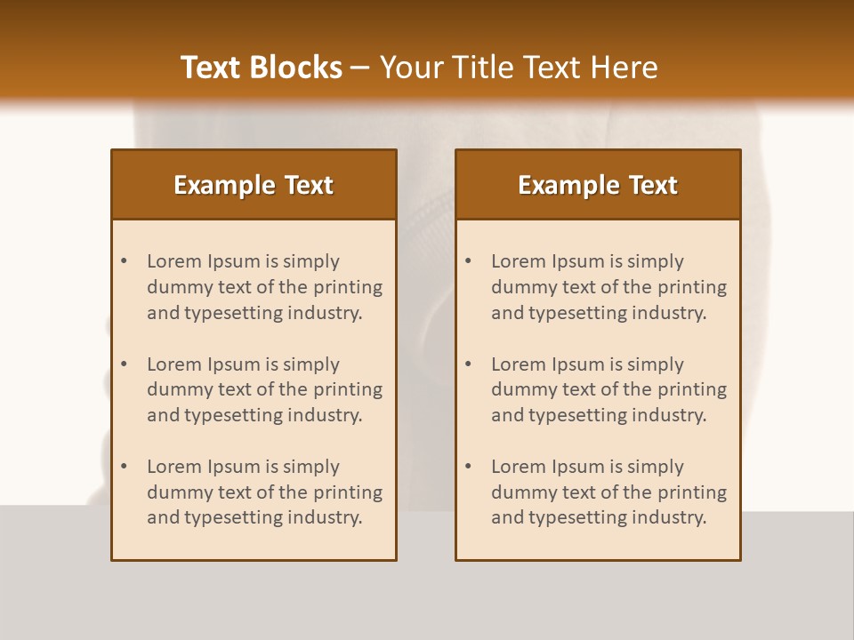 Stocky Canine Sponge PowerPoint Template