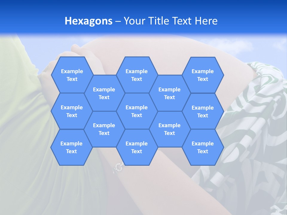 Individual Tummy Feminine PowerPoint Template