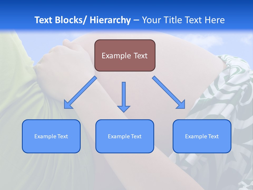 Individual Tummy Feminine PowerPoint Template