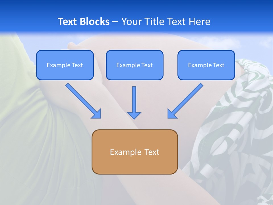 Individual Tummy Feminine PowerPoint Template