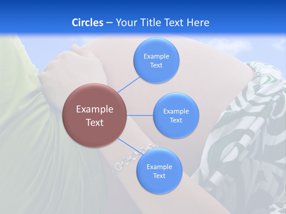 Individual Tummy Feminine PowerPoint Template