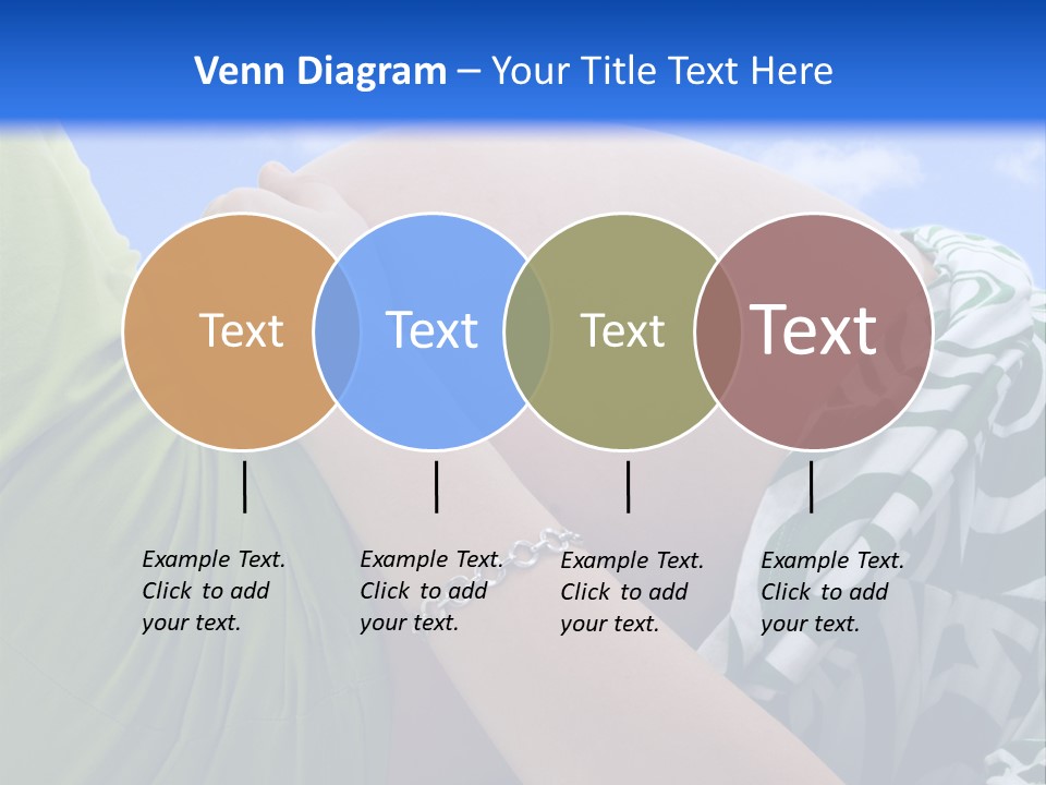 Individual Tummy Feminine PowerPoint Template
